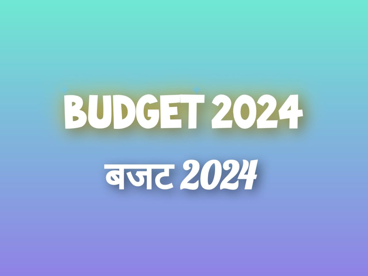 Budget 2024