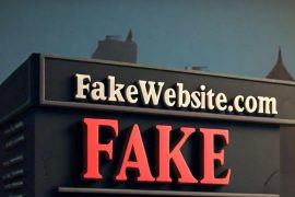 Fake website
