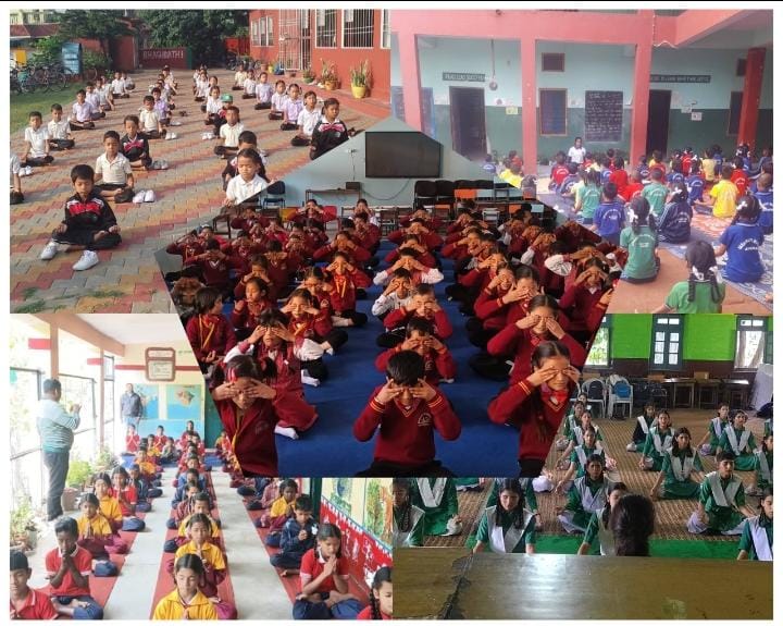 आओ हम सब योग करें अभियान के अंतर्गत निःशुल्क योग शिविरों का आयोजन जारी