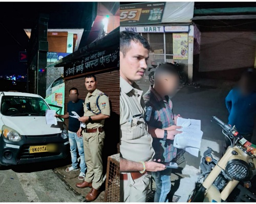 2 नशेड़ी चालकों को कोतवाली अल्मोड़ा ने किया गिरफ्तार,वाहन सीज
