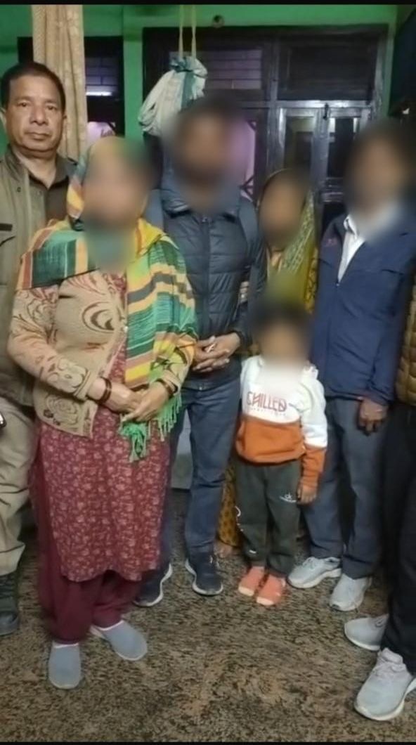 स्कूटी को जंगल मार्ग पन्याली में छोडकर गुम हुए युवक की सकुशल हुई घर वापसी