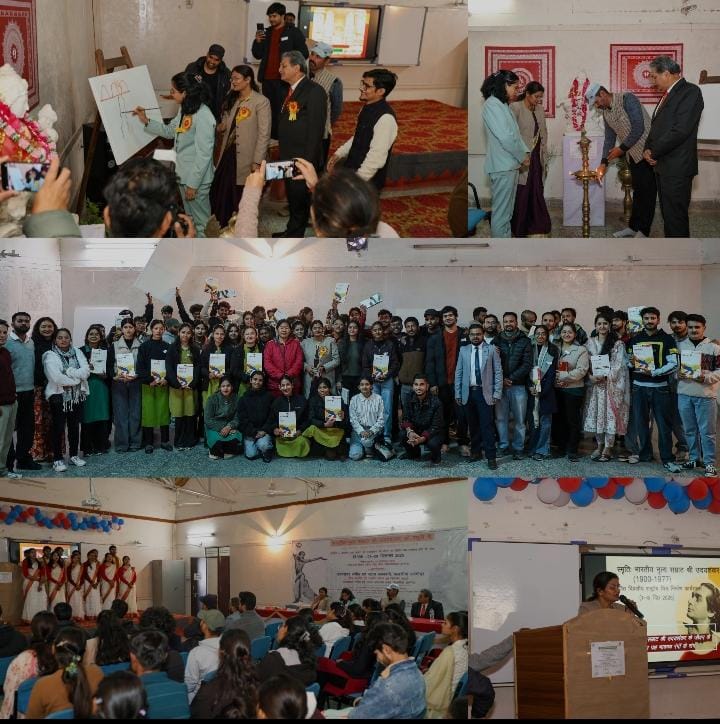 सात दिवसीय चित्र निर्माण राष्ट्रीय कार्यशाला एवं प्रर्दशनी का शुभारम्भ