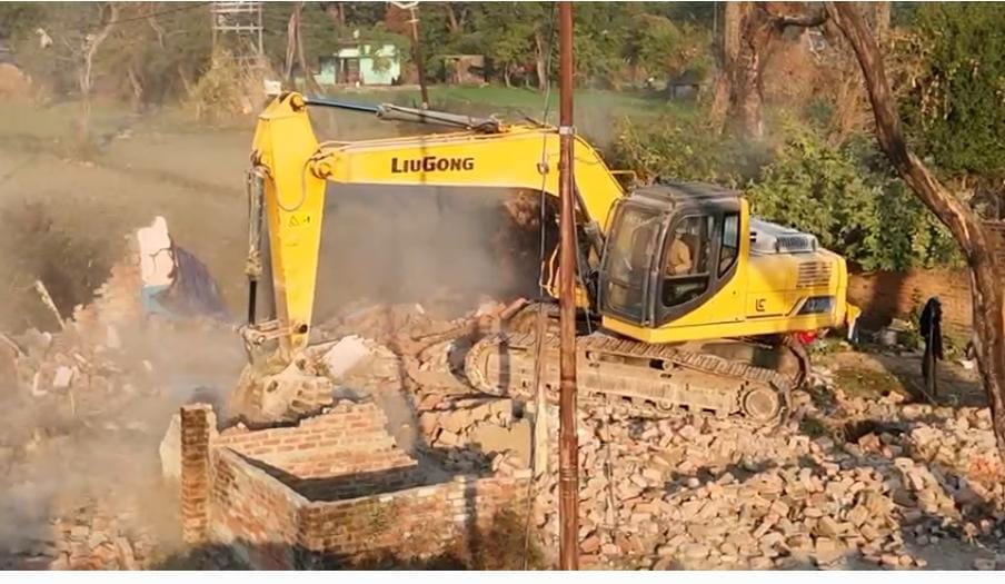 रामनगर पूछड़ी में सरकारी भूमि पर अवैध कब्जा हटाने का संकल्प