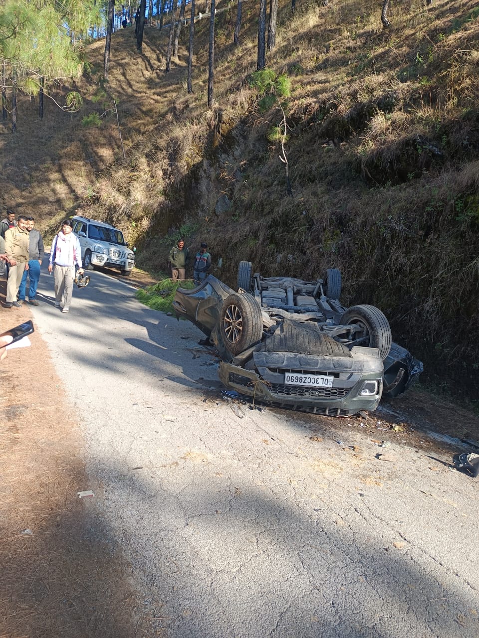 Almora-news भीषण सड़क हादसे में दो की मौत