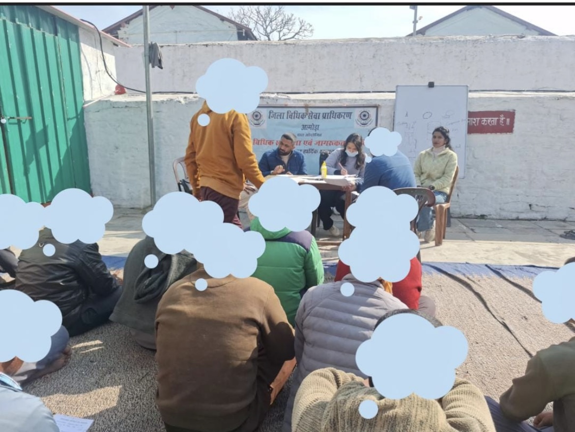 जिला कारागार अल्मोड़ा में मानसिक स्वास्थ्य शिविर आयोजित