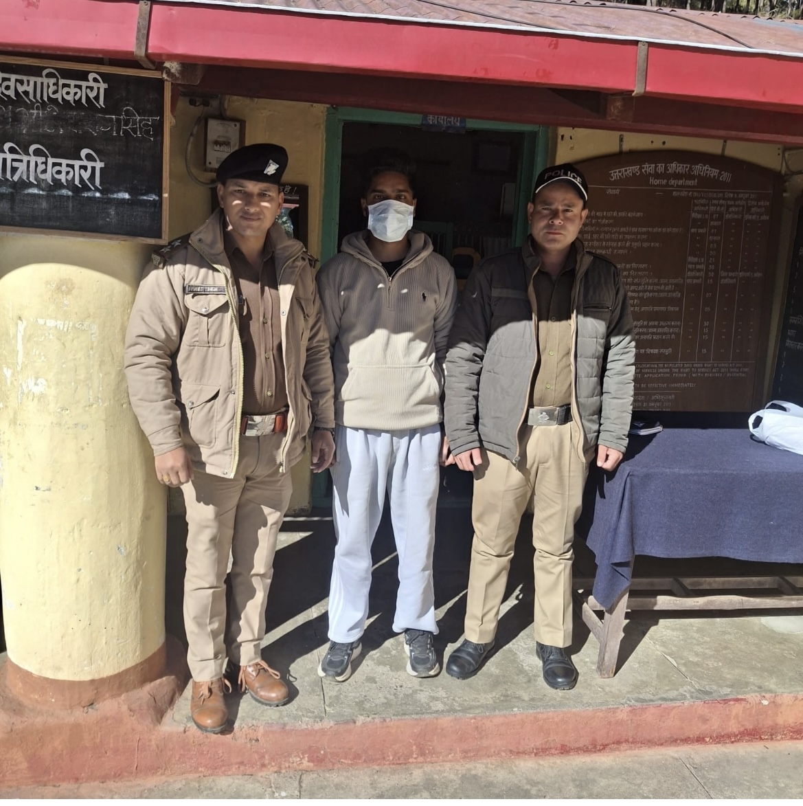 दुष्कर्म के आरोपी को भवाली पुलिस ने किया गिरफ्तार