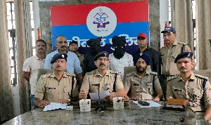 नशे के खिलाफ बड़ी कार्रवाई, 218 ग्राम स्मैक के साथ दो गिरफ्तार